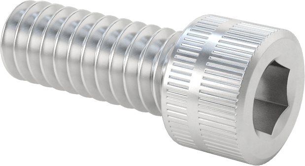 Alüminyum Soket Başlı Vida, 1/4"-20 Diş Boyutu, 5/8" Uzunluk