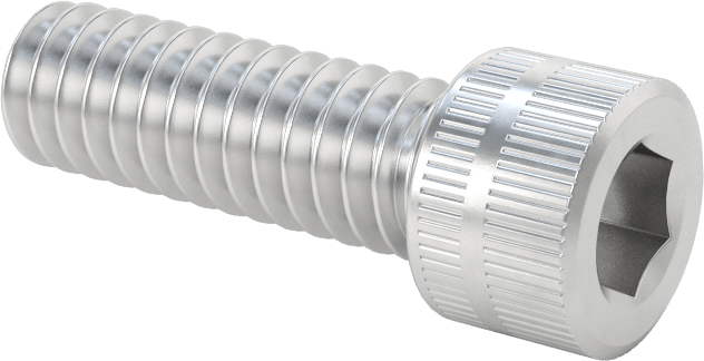 Alüminyum Soket Başlı Vida, 1/4"-20 Diş Boyutu, 3/4" Uzunluk