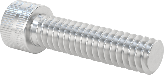 Alüminyum Soket Başlı Vida, 1/4"-20 Diş Boyutu, 1" Uzunluk