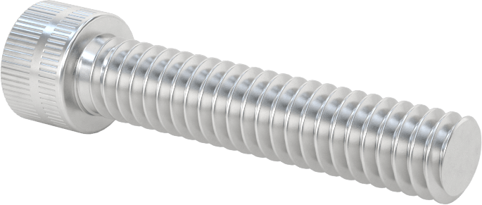 Alüminyum Soket Başlı Vida, 1/4"-20 Diş Boyutu, 1-1/4" Uzunluk