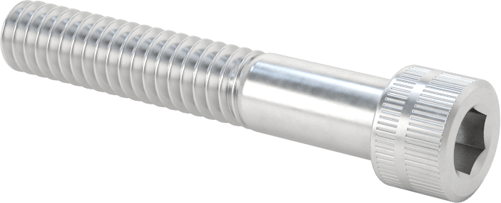 Alüminyum Soket Başlı Vida, 1/4"-20 Diş Boyutu, 1-1/2" Uzunluk