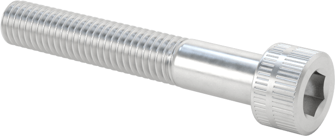 Alüminyum Soket Başlı Vida, 10-32 Diş Boyutu, 1-1/4" Uzunluk