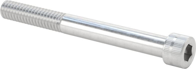 Alüminyum Soket Başlı Vida, 1/4"-20 Diş Boyutu, 2-1/2" Uzunluk