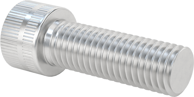 Alüminyum Soket Başlı Vida, 1/4"-28 Diş Boyutu, 3/4" Uzunluk