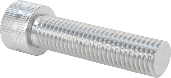 Alüminyum Soket Başlı Vida, 1/4"-28 Diş Boyutu, 1" Uzunluk