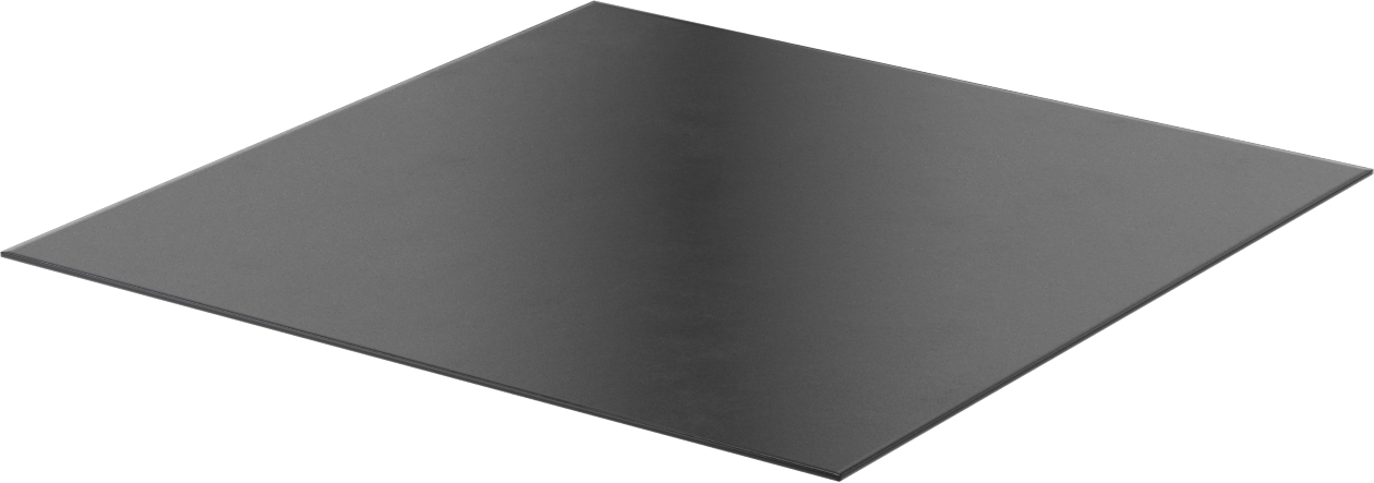 Hafif Hizmet Tipi Hava Koşullarına Dayanıklı EPDM Kauçuk Levha, 12" x 12" x 1/16"