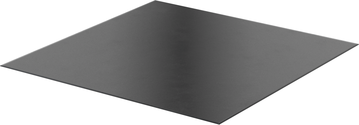 Hafif Hizmet Tipi Hava Koşullarına Dayanıklı EPDM Kauçuk Levha, 12" x 12" x 1/32"