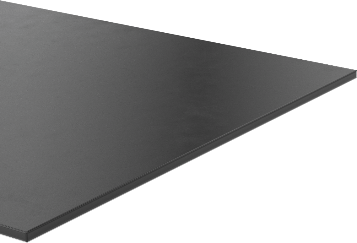 Hafif Hizmet Tipi Hava Koşullarına Dayanıklı EPDM Kauçuk Levha, Yapışkan Arka Yüzeyli, 12" x 24" x 3/16"