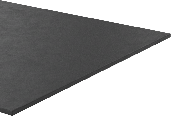 Hafif Hizmet Tipi Hava Koşullarına Dayanıklı EPDM Kauçuk Şerit, 2" x 36" x 1/32"