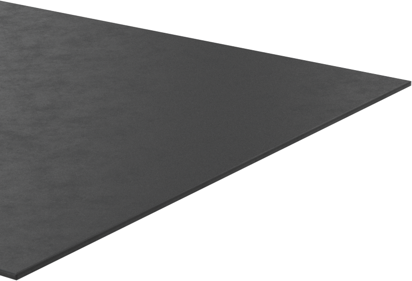Hafif Hizmet Tipi Hava Koşullarına Dayanıklı EPDM Kauçuk Şerit, 4" x 36" x 1/32"