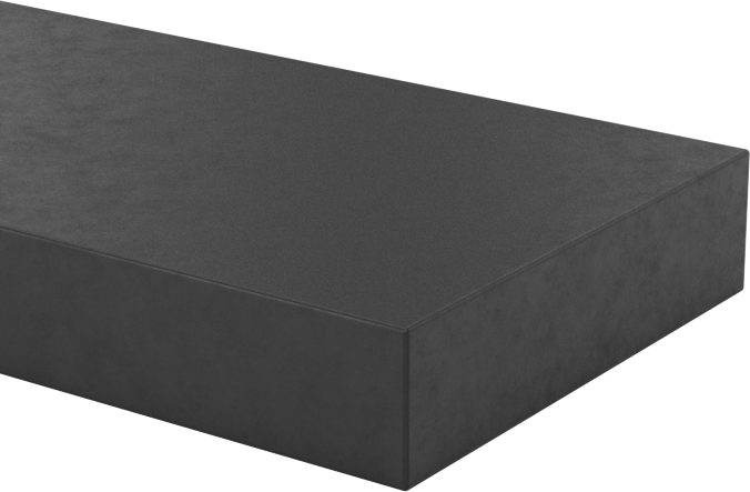 Hafif Hizmet Tipi Hava Koşullarına Dayanıklı EPDM Kauçuk Şerit, 1" x 36" x 1/4"