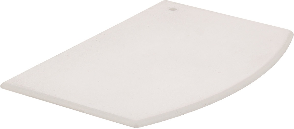 Yuvarlak Bıçaklı Plastik Kazıyıcı, 5-1/2“ Genişlik x 3-3/4” Uzunluk Bıçak