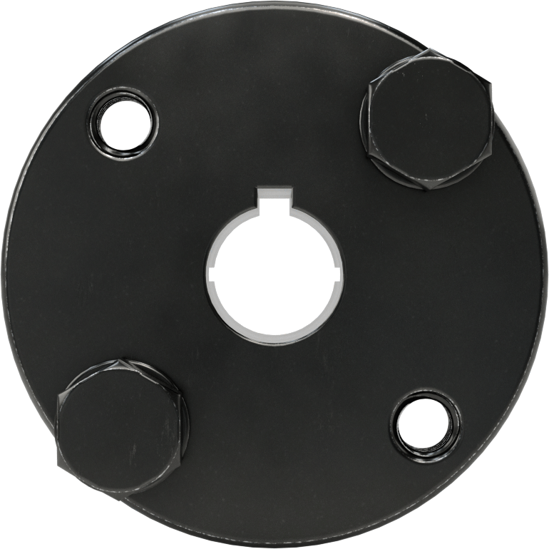 Yarık Konik Burç, 1/2" Mil Çapı için G Stili, Çelik