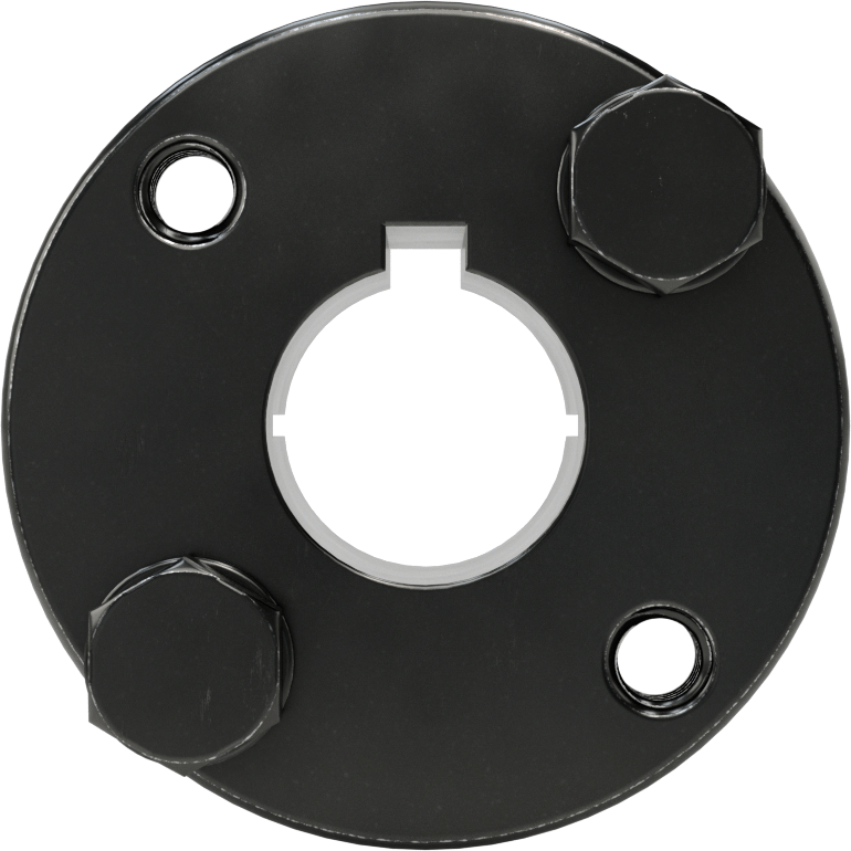 Yarık Konik Burç, 3/4" Mil Çapı için G Stili, Çelik