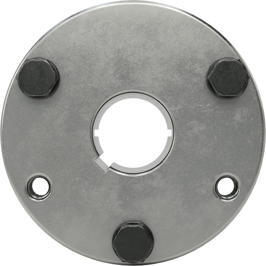 Yarık Konik Burç, 1-1/4" Mil Çapı için Makine Anahtarlı Q1 Stili, Çelik