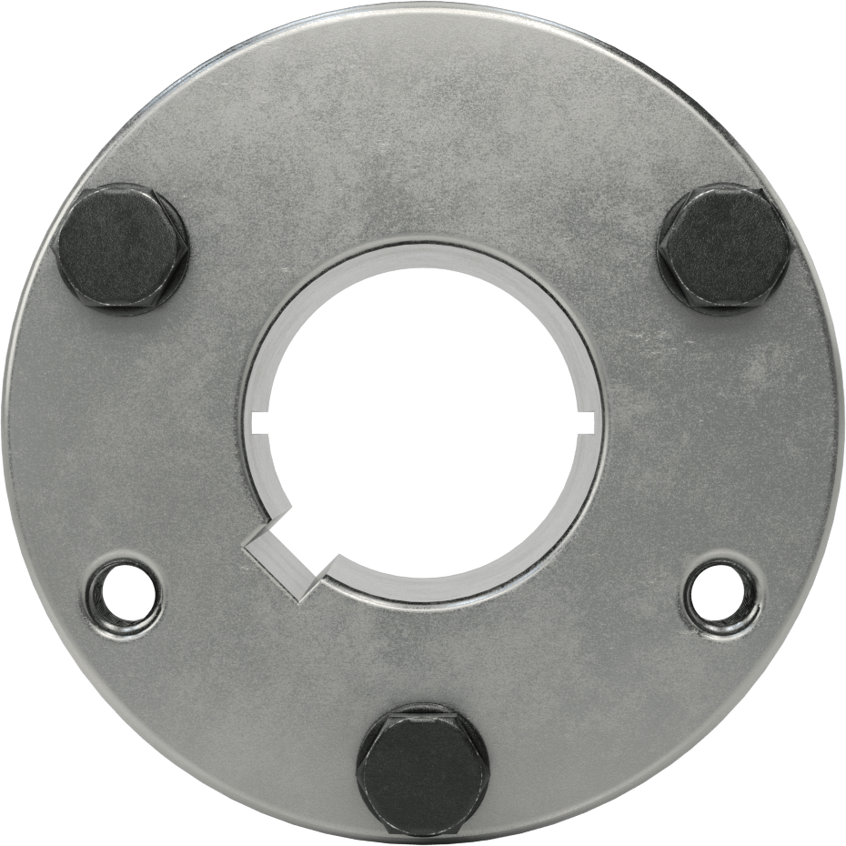 Yarık Konik Burç, 1-3/4" Mil Çapı için Makine Anahtarlı Q1 Stili, Çelik