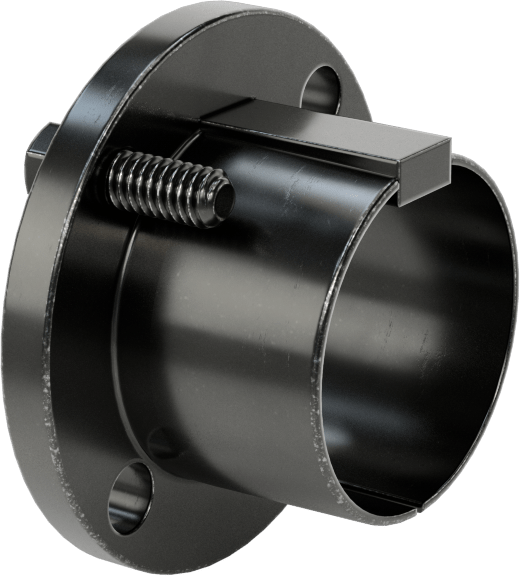 Yarık Konik Burç, 38 mm Mil Çapı için Makine Anahtarlı H Stili, Çelik