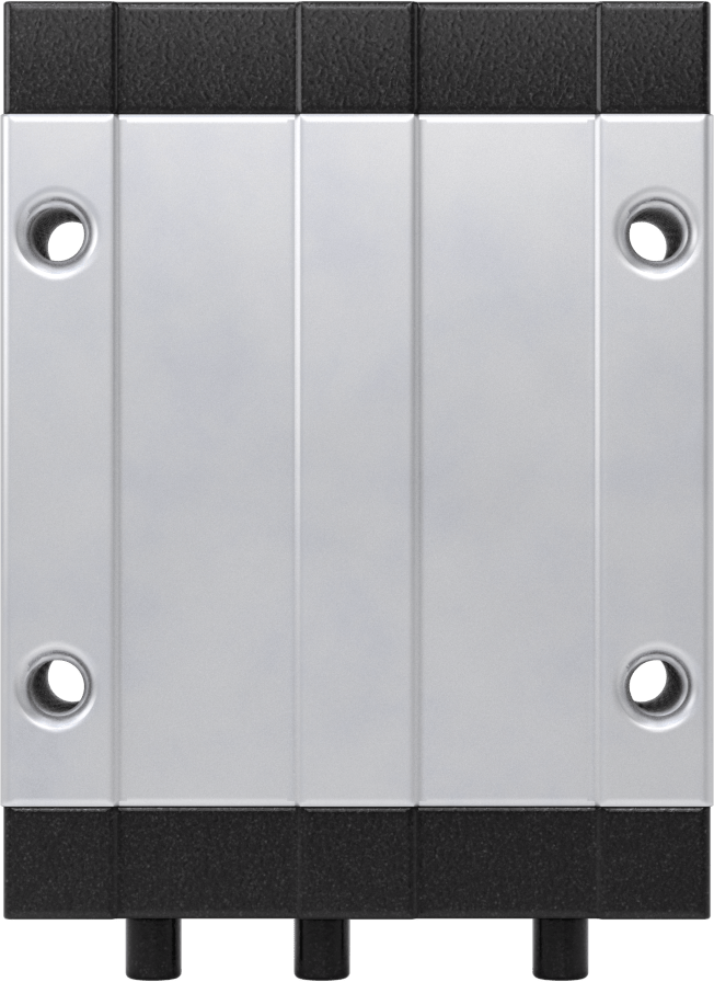 Kovanlı Yatak Taşıyıcı, Alüminyum, 20 mm genişlikte ray için, 63 mm Genişlik