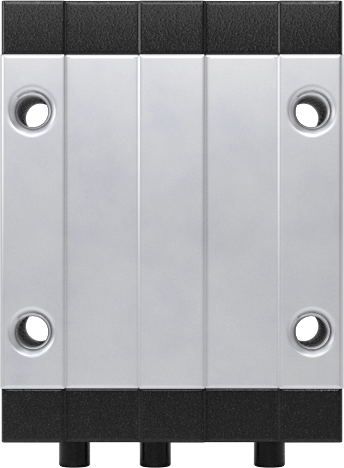 Kovanlı Yatak Taşıyıcı, Alüminyum, 23 mm Genişlikte Ray için, 70 mm Genişlik