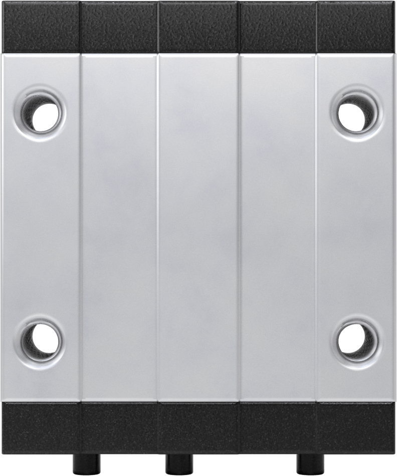 Kovanlı Yatak Taşıyıcı, Alüminyum, 28 mm genişliğinde ray için, 90 mm Genişlik