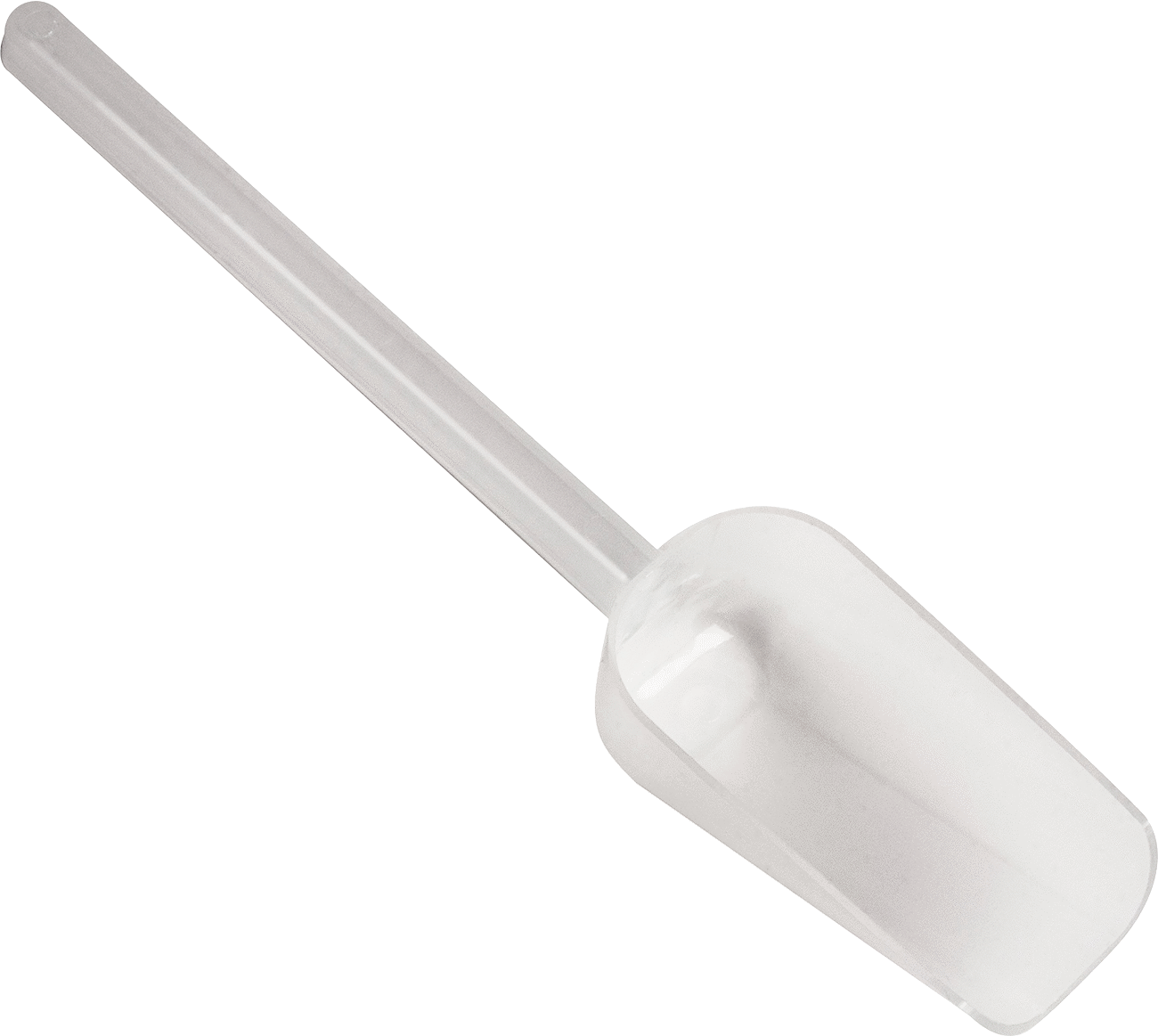 Plastik Kepçe, Yuvarlak Taban ile, 2 FL. oz. Kapasite