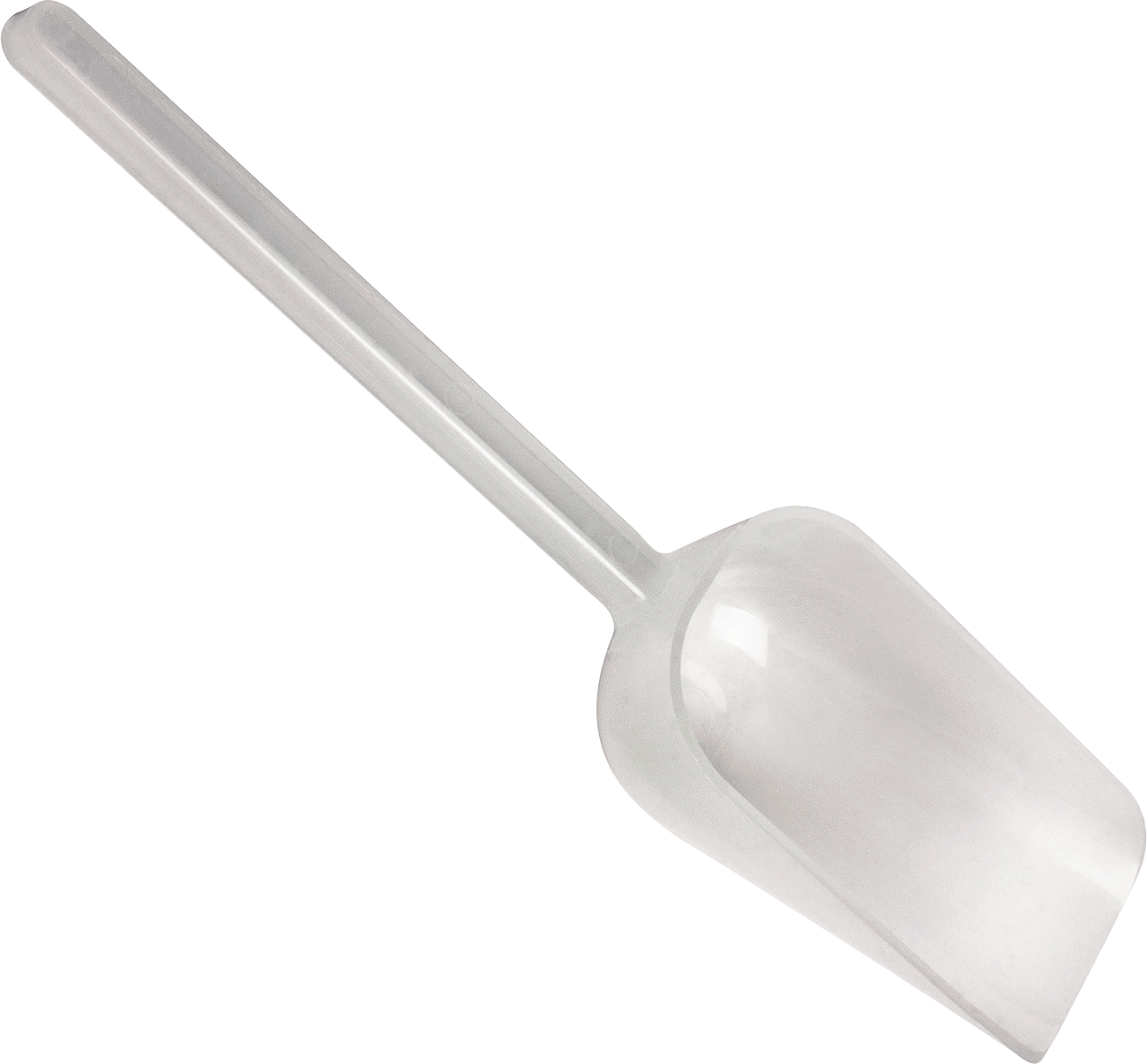 Plastik Kepçe, Yuvarlak Taban ile, 4 FL. oz. Kapasite