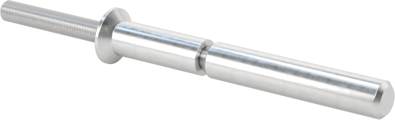 Wd-Kalınlık-Aralığı Yüksek Mukavemetli Kör Perçinler, Alüminyum, Gömme Montaj, 1/4" Çap, 0,16“ - 0,437” Kalınlık için