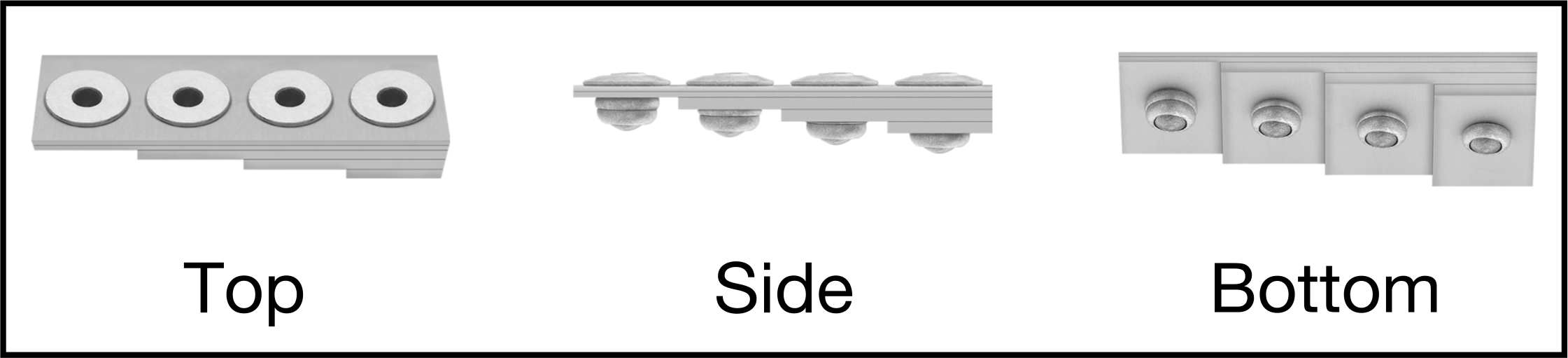Installed in a Range of Material Thicknesses