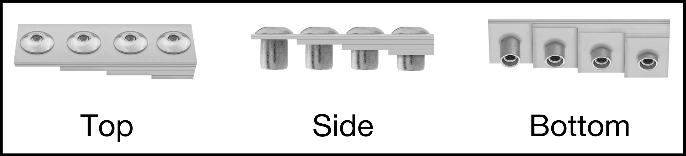 Installed in a Range of Material Thicknesses