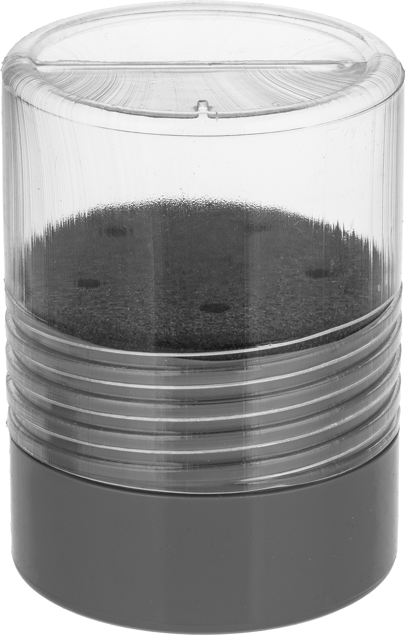 Bur Konteyneri, Plastik Kutu, 5 Frez için, 1/4" Şaft Çapı için
