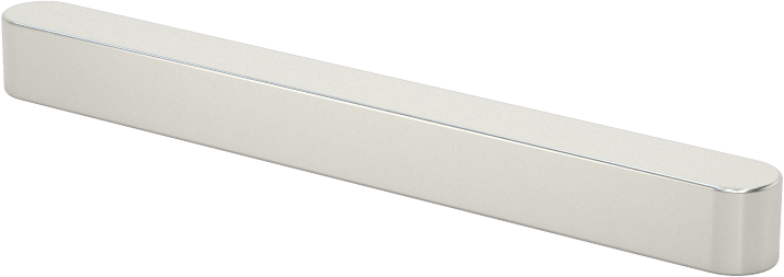 Makine Anahtarı, Yuvarlatılmış, 1008-1045 Çelik, 3/16" x 3/16", 2" Uzunluk, Küçük Boyutlu