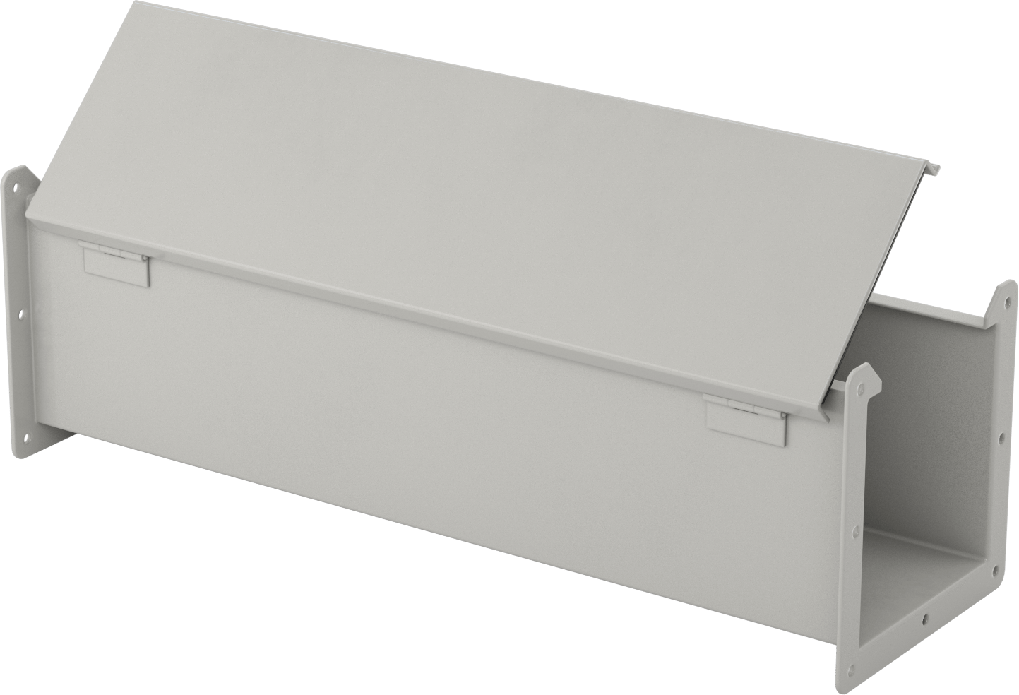 Toz Dayanıklı Yuvarlanma Yolu, 6“ Genişlik x 6” Derinlik, 2 Ayak Uzunluk