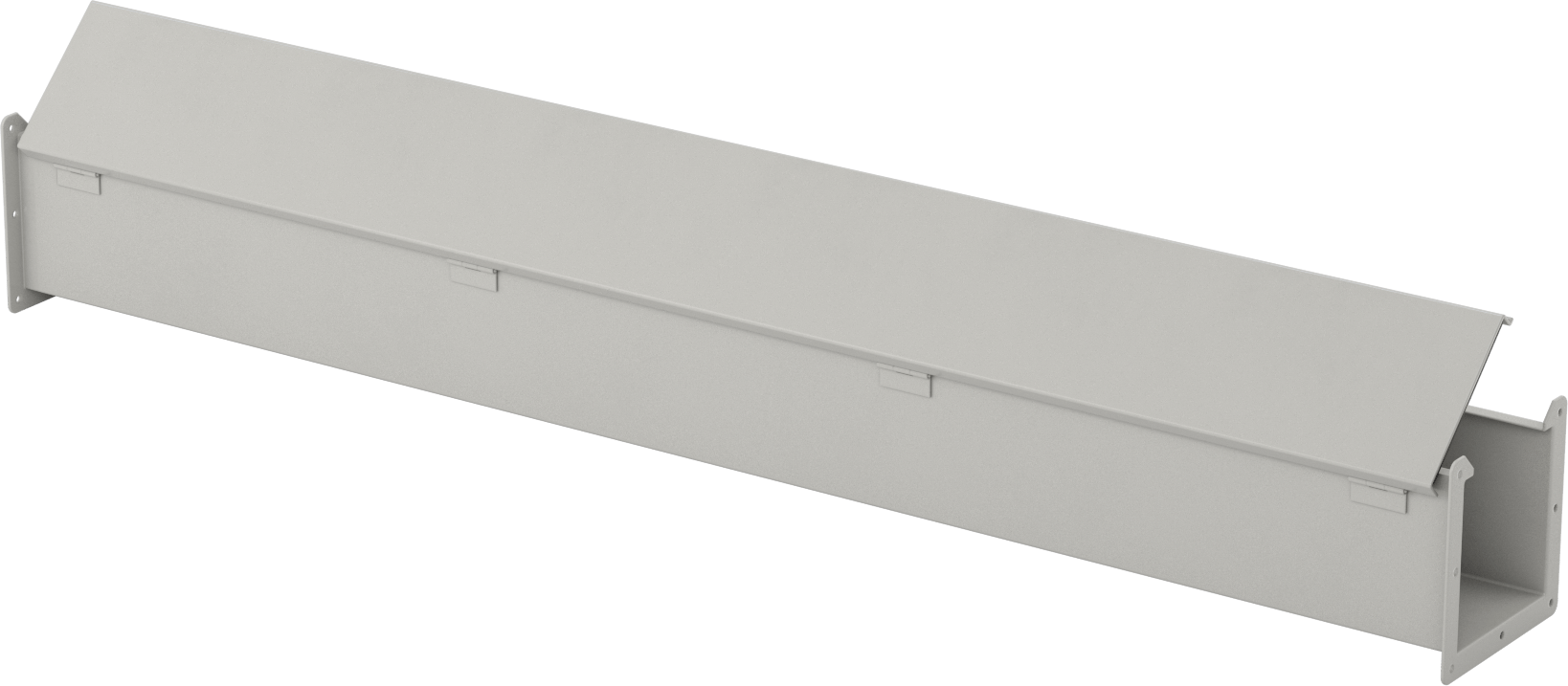 Toz Dayanıklı Yuvarlanma Yolu, 6“ Genişlik x 6” Derinlik, 5 Fit Uzunluk