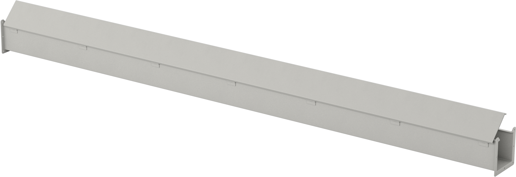 Toz Dayanıklı Yuvarlanma Yolu, 6“ Genişlik x 6” Derinlik, 10 Fit Uzunluk