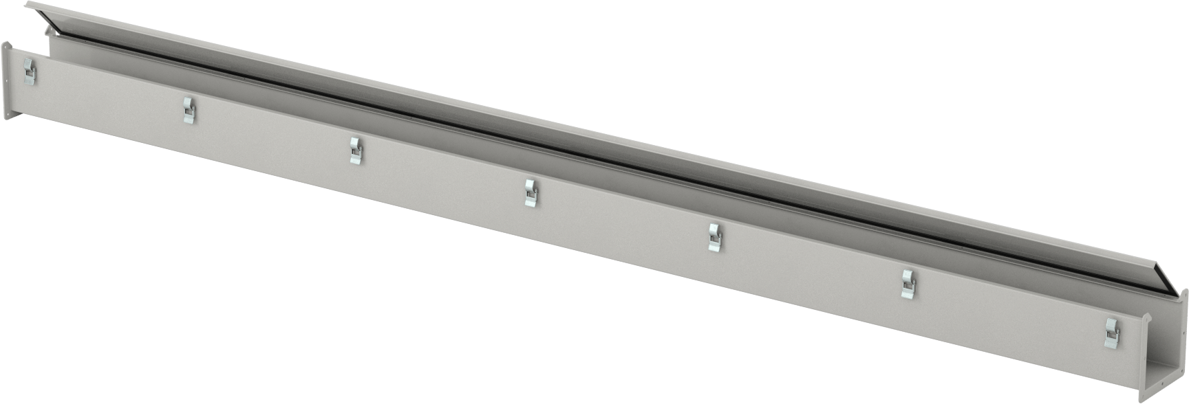 Toz Dayanıklı Yuvarlanma Yolu, 6“ Genişlik x 6” Derinlik, 10 Fit Uzunluk