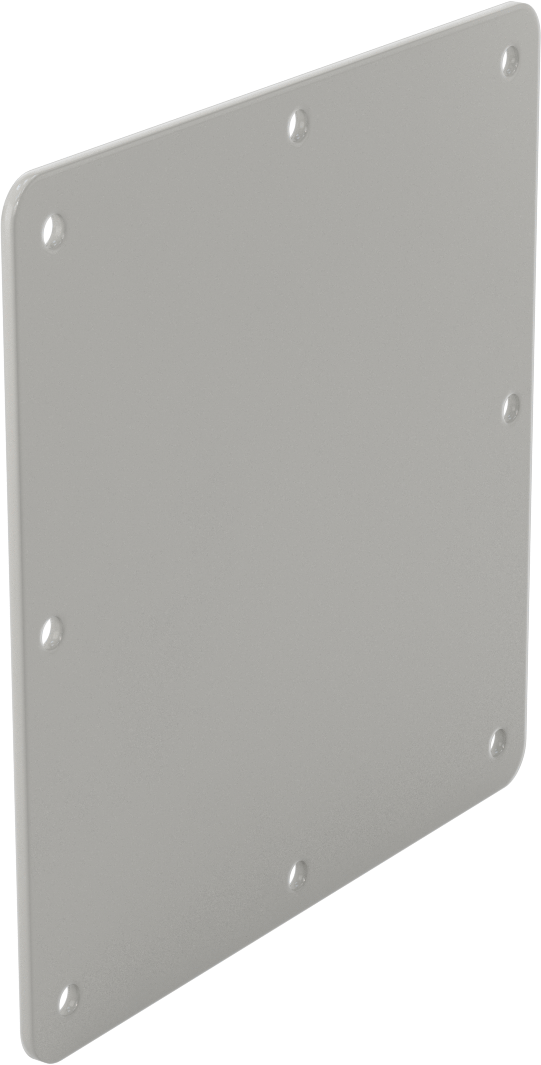 Toz Geçirmez Kanal için 6“ Genişlik x 6” Derinlik Kapak