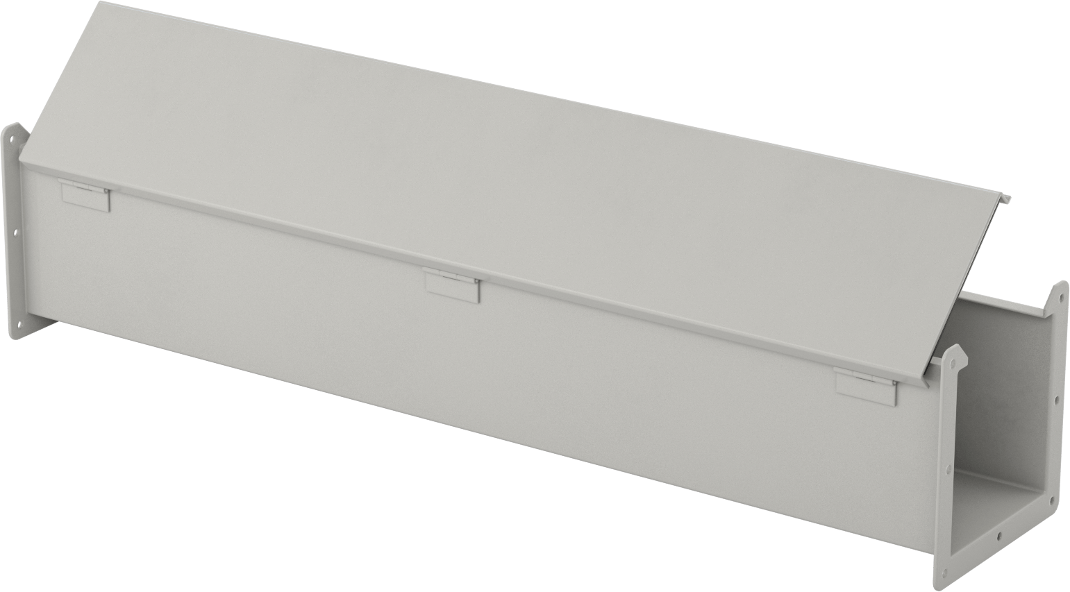 Toz Dayanıklı Yuvarlanma Yolu, 6“ Genişlik x 6” Derinlik, 3 Fit Uzunluk