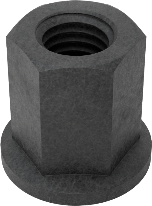 Fiberglas flanş somunu, 5/8"-11 Diş Boyutu