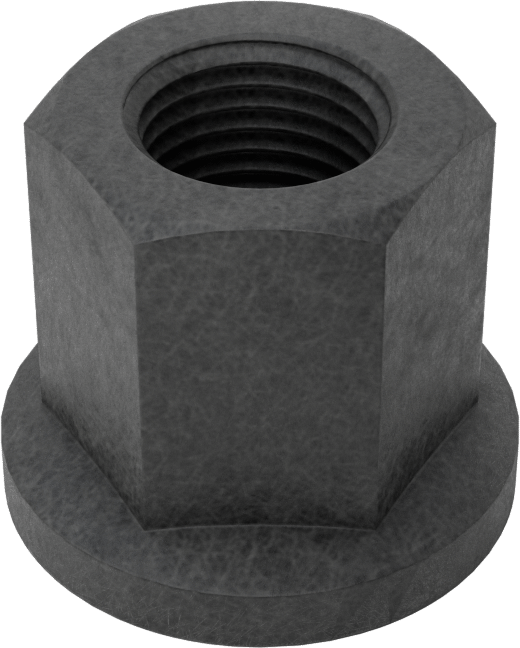 Fiberglas flanş somunu, 1/2"-20 Diş Boyutu