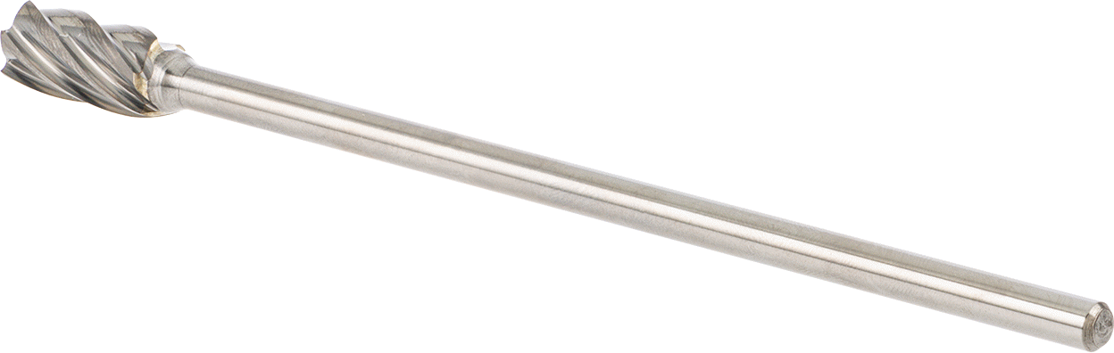 Yumuşak Metaller ve Plastik için Ekstra Uzun Frez, Düz Silindir, 1/2" Baş Çapı