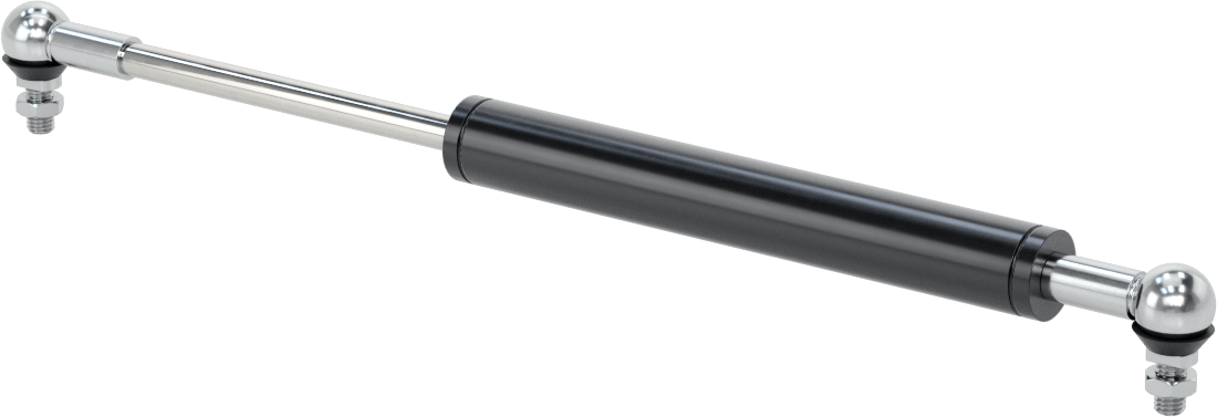 Sıkıştırma ve Uzatma Lineer Hız Sınırlayıcı, 3" Strok Uzunluğu, 9,3" Uzatılmış Uzunluk