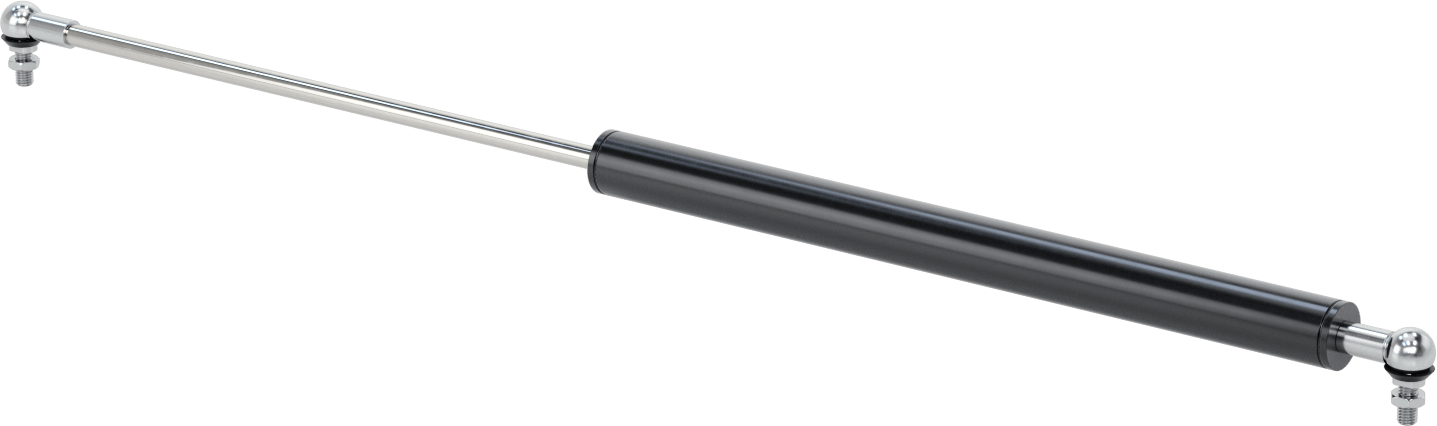 Sıkıştırma ve Uzatma Lineer Hız Sınırlayıcı, 11,8" Strok Uzunluğu, 28,3" Uzatılmış Uzunluk