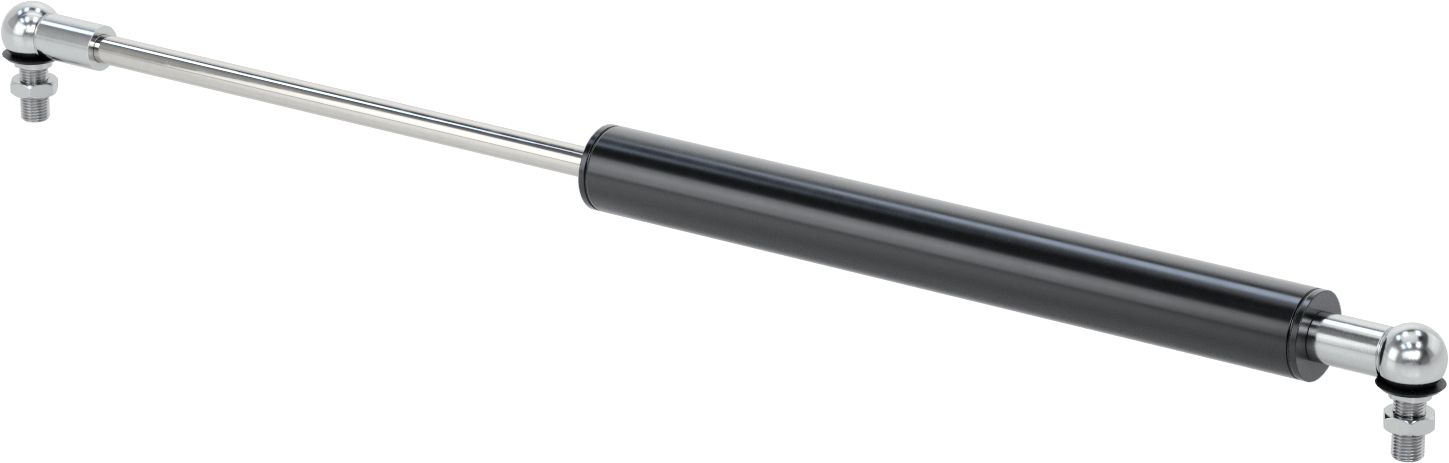 Sıkıştırma ve Uzatma Lineer Hız Sınırlayıcı, 11,8" Strok Uzunluğu, 30,1 inç Uzatılmış Uzunluk