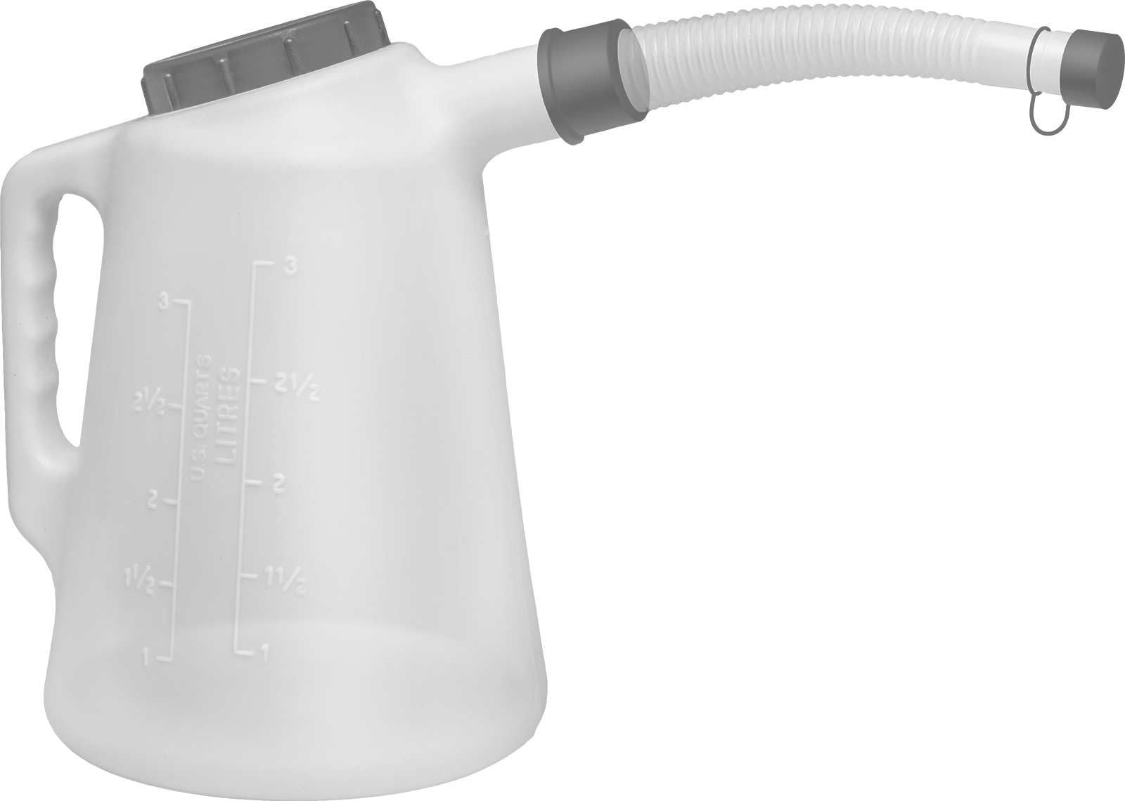 HDPE Plastik Sürahi, 96 FL oz Kapasite