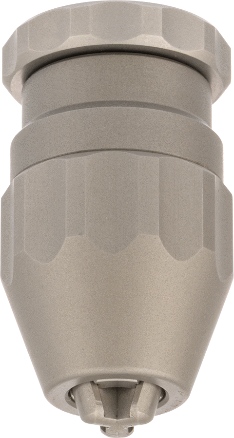 Korozyona Dayanıklı Konik Montajlı Anahtarsız Matkap Mandreni, Jacobs Konik No. 0, 0,012“-5/32” Uç Şaft Boyutu için