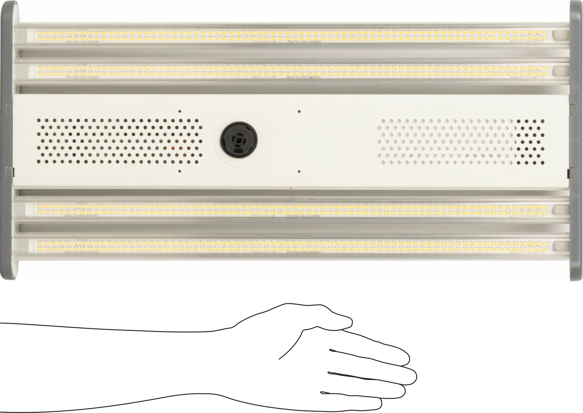 Yüksek Sıcaklık Lineer Bay Işığı, Nemli Ortamlar için, 15500 Lumens