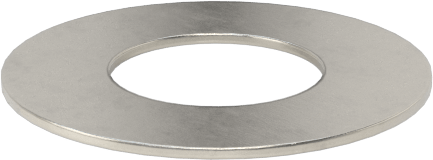 18-8 Paslanmaz Çelik Şimler, 5/64" ID x 5/32" OD, 0,004 inç Kalınlık