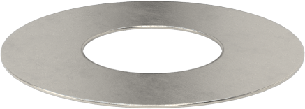 18-8 Paslanmaz Çelik Şimler, 3/32" ID x 13/64" OD, 0,002" Kalınlık