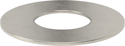 18-8 Paslanmaz Çelik Şimler, 3/32" ID x 13/64" OD, 0,005" Kalınlık