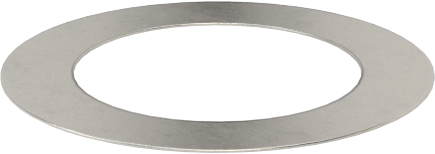 18-8 Paslanmaz Çelik Şimler, 1/8" ID x 3/16" OD, 0,001 inç Kalınlık